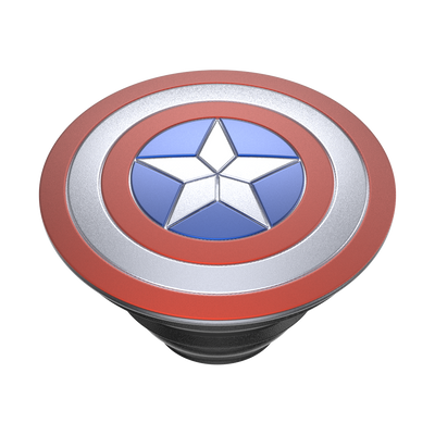 Enamel Captain America Shield PopGrip