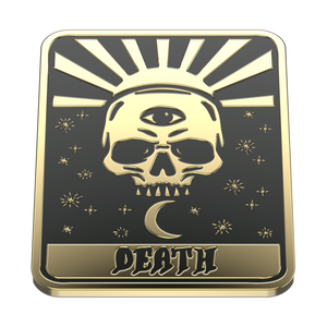 Enamel Tarot Card Death PopGrip, PopSockets