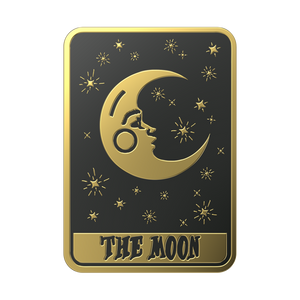 Enamel Tarot Card Moon PopGrip, PopSockets