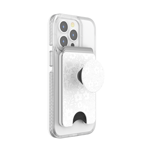 Blanc Fresh MagSafe PopWallet+, PopSockets