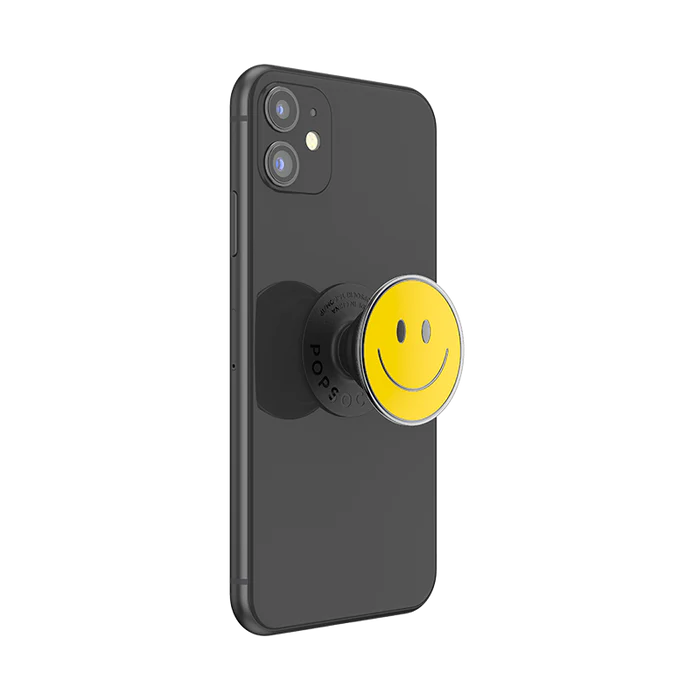 Be Happy Polished Enamel Pop Grip, PopSockets