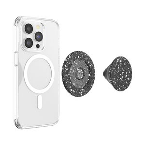 Black Speckle PopGrip for Magsafe, PopSockets