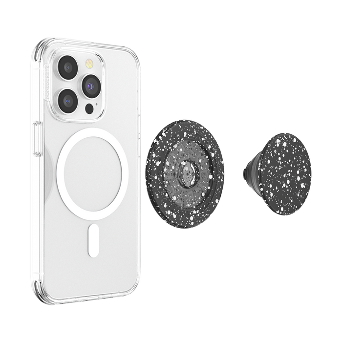 Black Speckle PopGrip for Magsafe, PopSockets