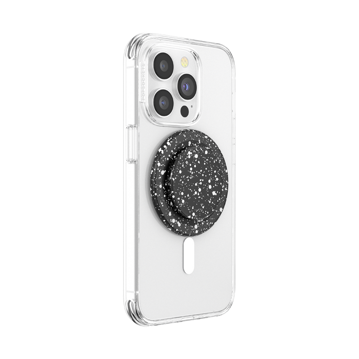 Black Speckle PopGrip for Magsafe, PopSockets