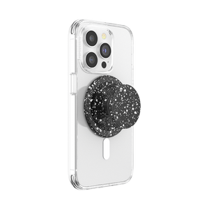 Black Speckle PopGrip for Magsafe, PopSockets