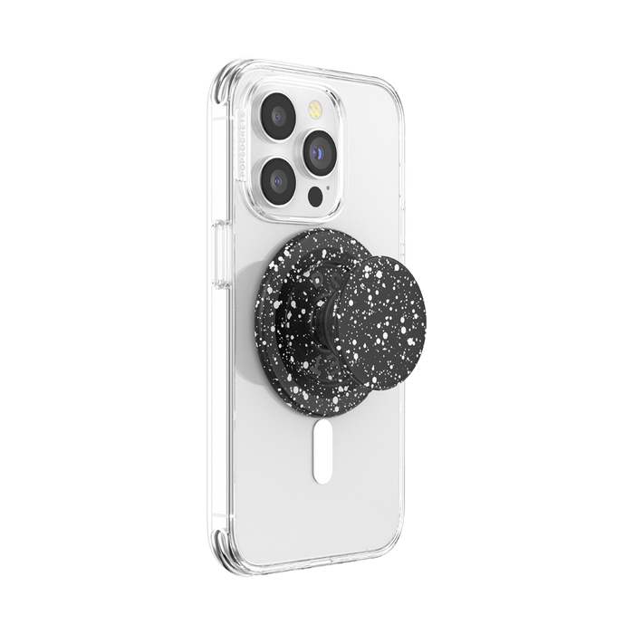 Black Speckle PopGrip for Magsafe, PopSockets