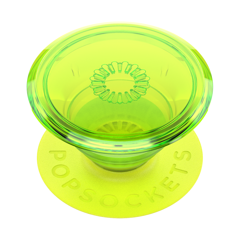 Neon Glow Blazing Lime PopGrip