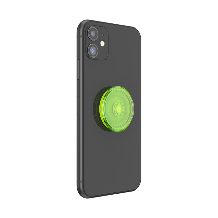 Neon Glow Blazing Lime PopGrip, PopSockets