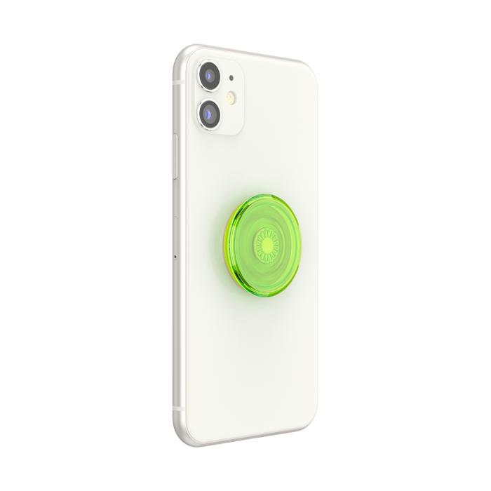 Neon Glow Blazing Lime PopGrip, PopSockets