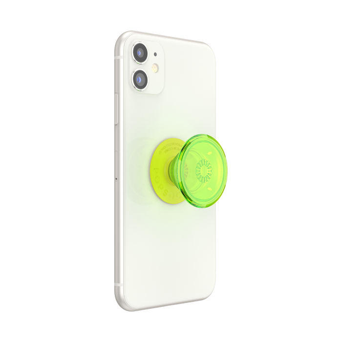 Neon Glow Blazing Lime PopGrip, PopSockets