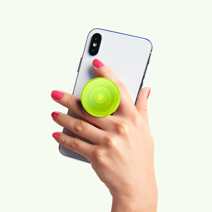 Neon Glow Blazing Lime PopGrip, PopSockets