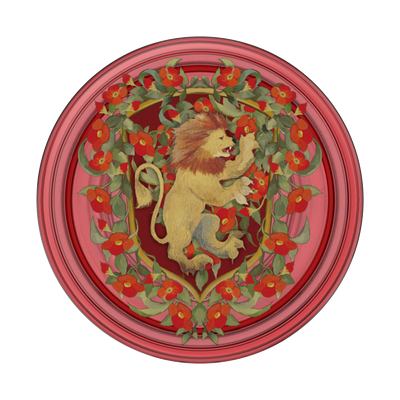 Gryffindor Floral Crest PopGrip