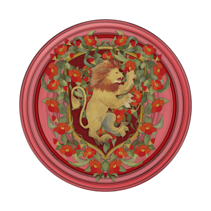 Gryffindor Floral Crest PopGrip