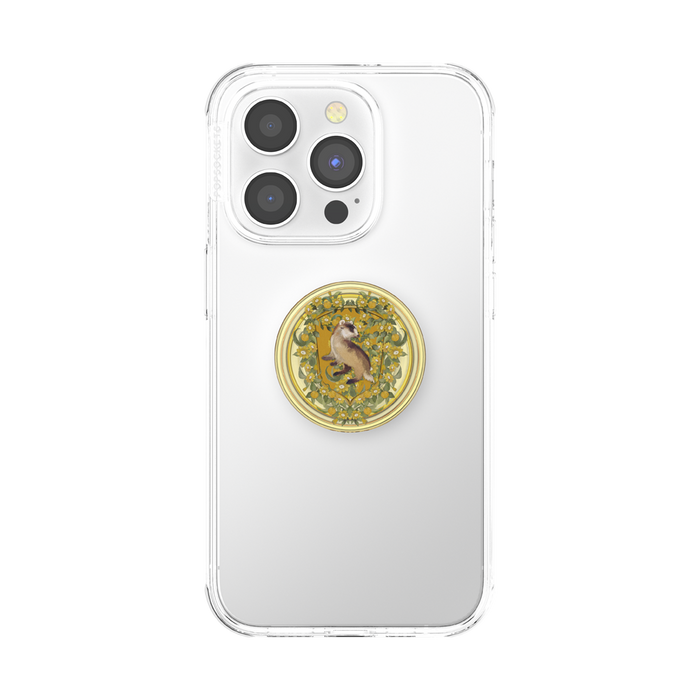 Hufflepuff Floral Crest PopGrip, PopSockets