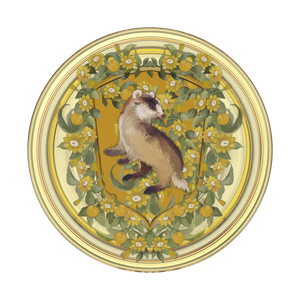 Hufflepuff Floral Crest PopGrip, PopSockets