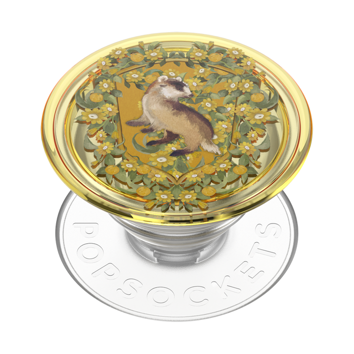 Hufflepuff Floral Crest PopGrip, PopSockets