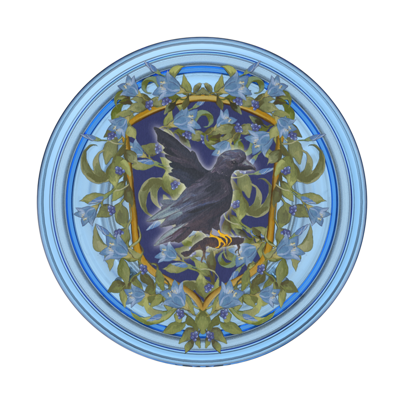 Ravenclaw Floral Crest PopGrip