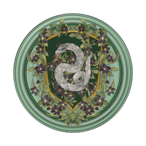 Slytherin Floral Crest PopGrip, PopSockets