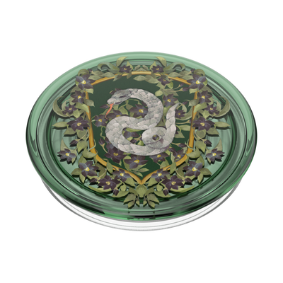 Slytherin Floral Crest PopGrip