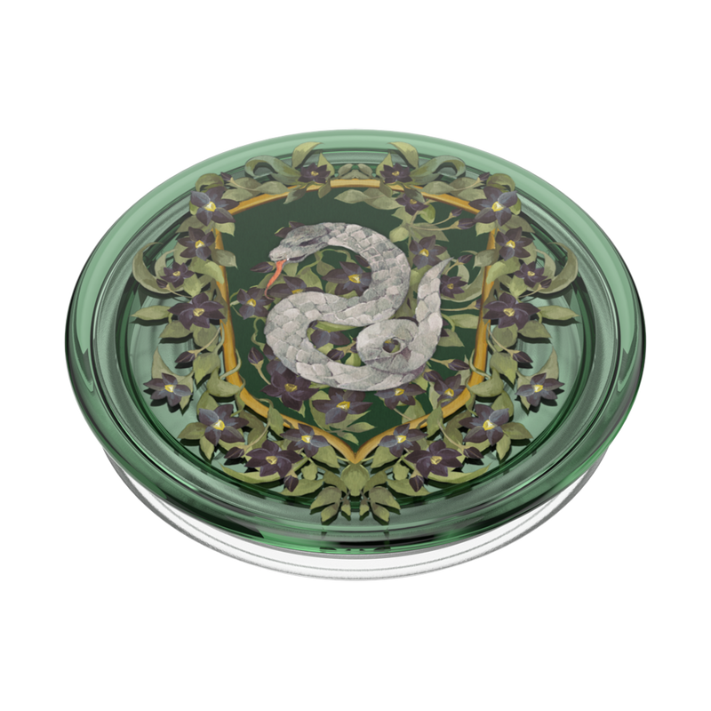 Slytherin Floral Crest PopGrip