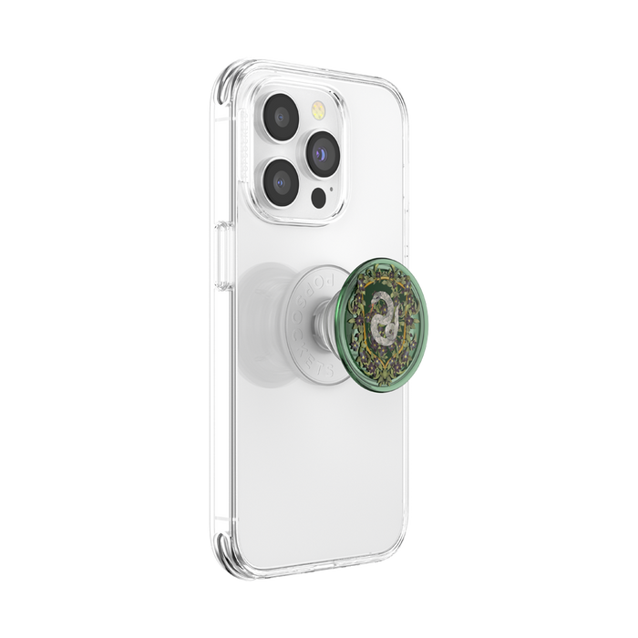 Slytherin Floral Crest PopGrip, PopSockets