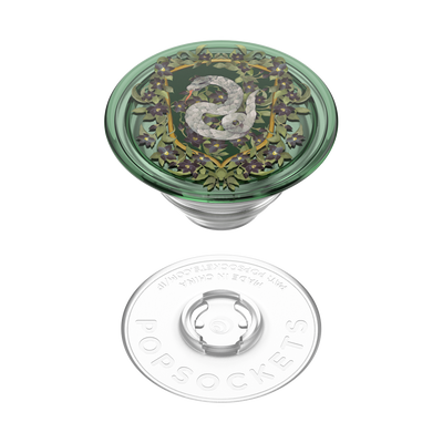 Slytherin Floral Crest PopGrip