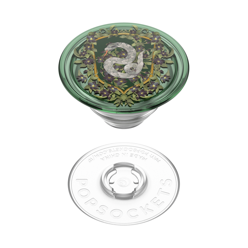 Slytherin Floral Crest PopGrip