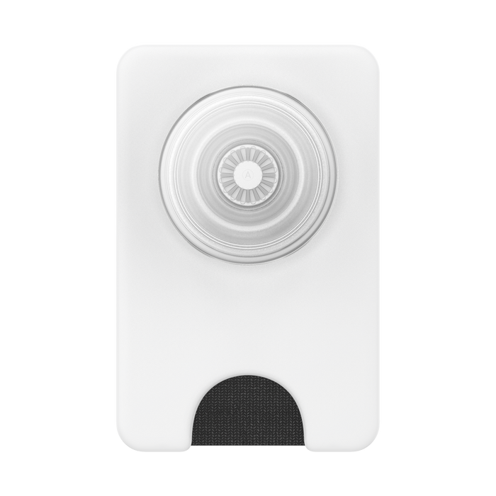 White Clear MagSafe PopWallet+, PopSockets