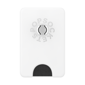 White Clear MagSafe PopWallet+, PopSockets