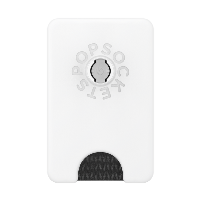 White Clear MagSafe PopWallet+