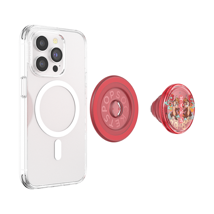 Tidepool Chip n' Dale Fortune MagSafe PopGrip, PopSockets