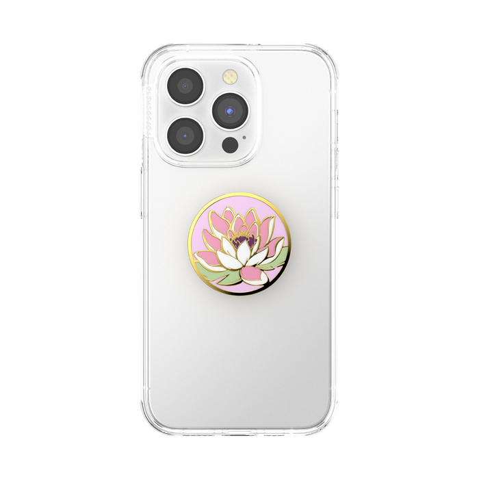 Enamel Water Lily PopGrip, PopSockets