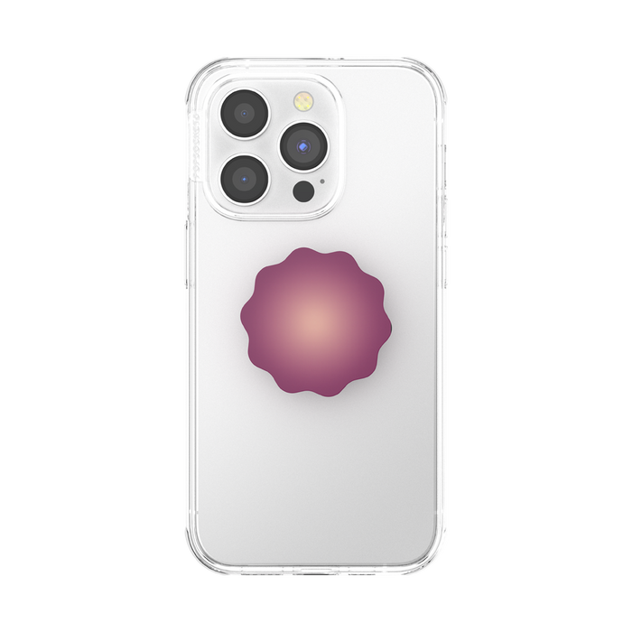 Moulded Flower Red Wine PopGrip, PopSockets