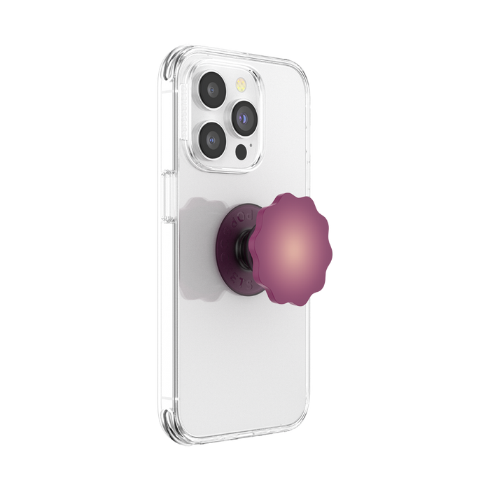 Moulded Flower Red Wine PopGrip, PopSockets