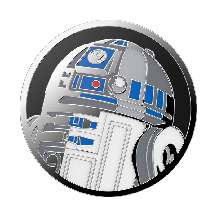 Enamel R2D2 PopGrip, PopSockets