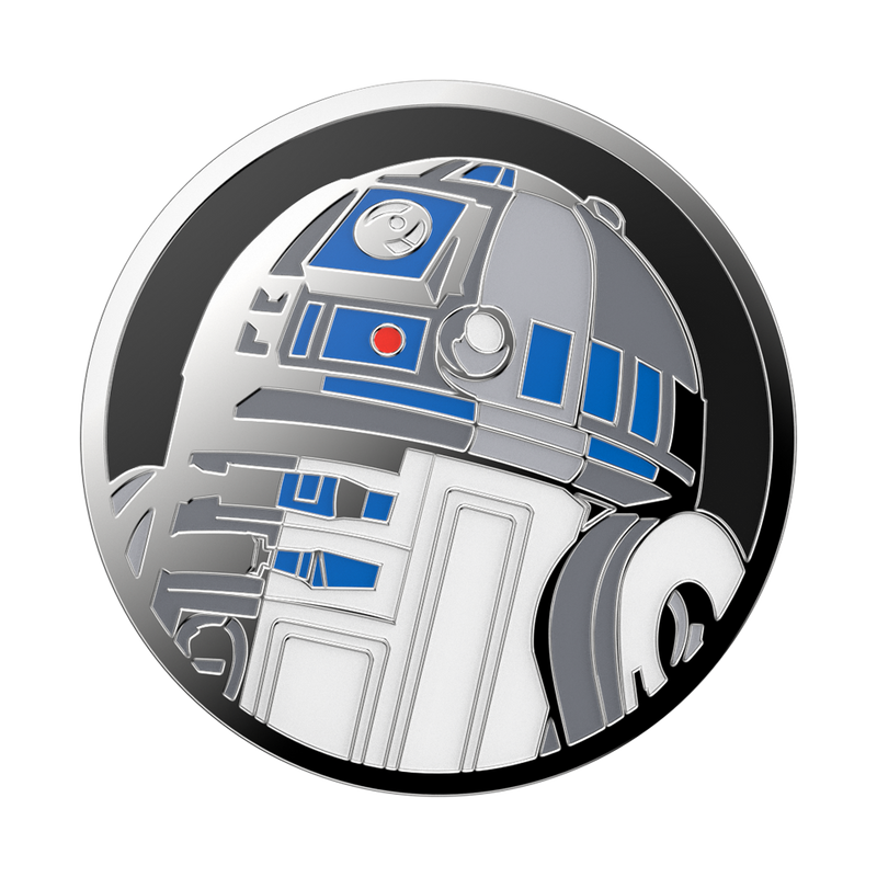 Enamel R2D2 PopGrip