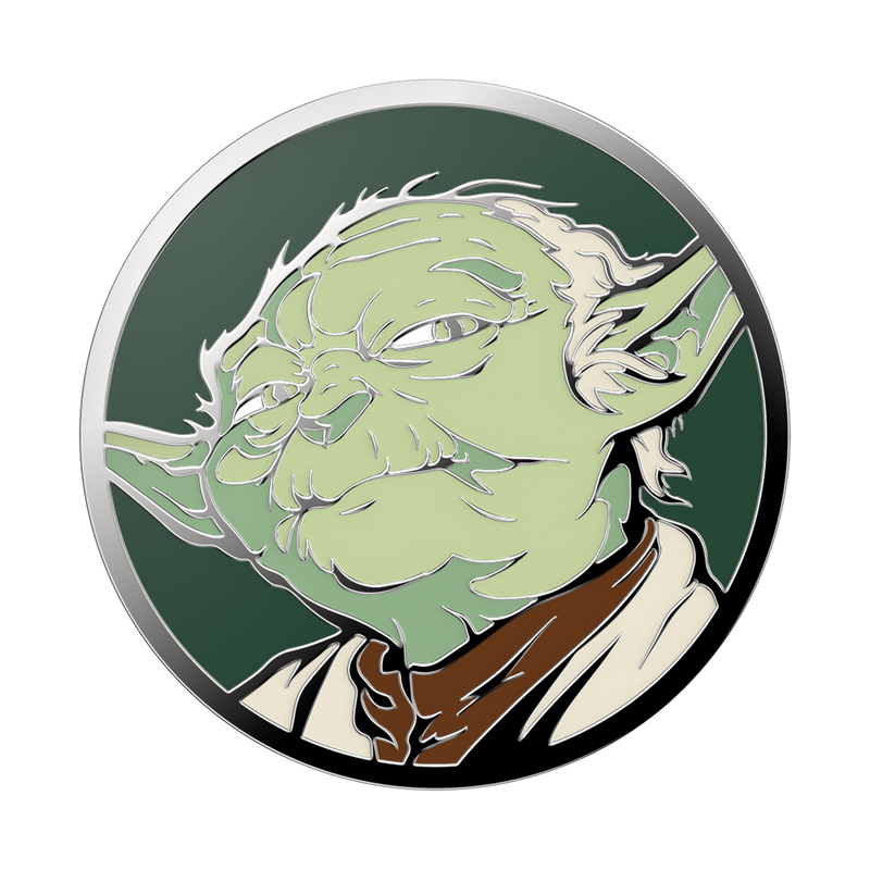 Enamel Yoda PopGrip