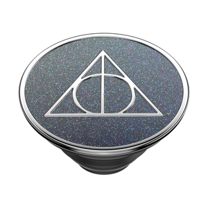 Glitter Enamel Deathly Hallows PopGrip, PopSockets