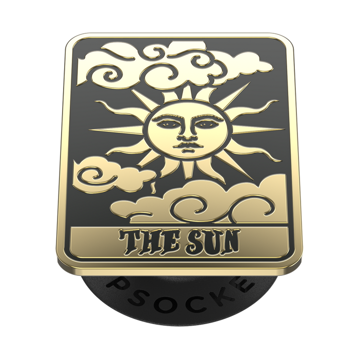 Enamel Tarot Card Sun PopGrip, PopSockets
