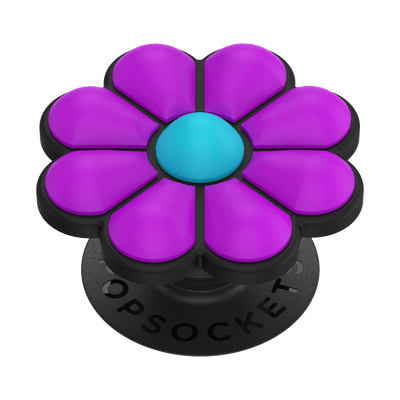 PopOuts Doodle Daisy Purple PopGrip