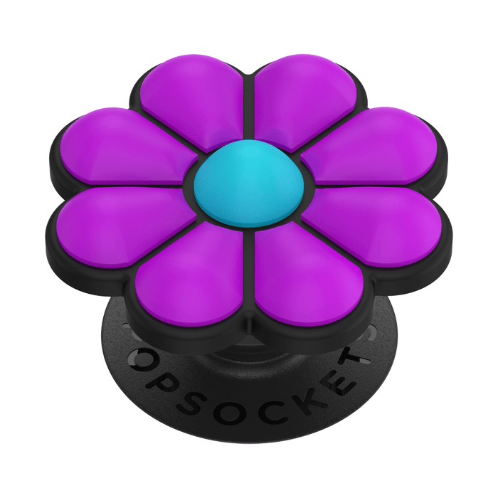 PopOuts Doodle Daisy Purple PopGrip, PopSockets