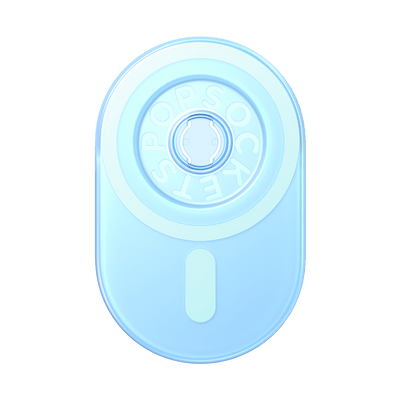 Clear Opalescent Blue MagSafe PopGrip