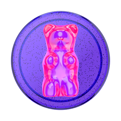 Bon Bon Gummy Bear Purple Punch PopGrip