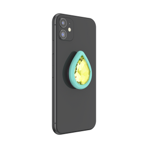 Be Kind Canary Yellow Tear Drop PopGrip, PopSockets