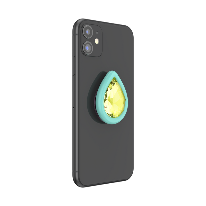 Be Kind Canary Yellow Tear Drop PopGrip, PopSockets